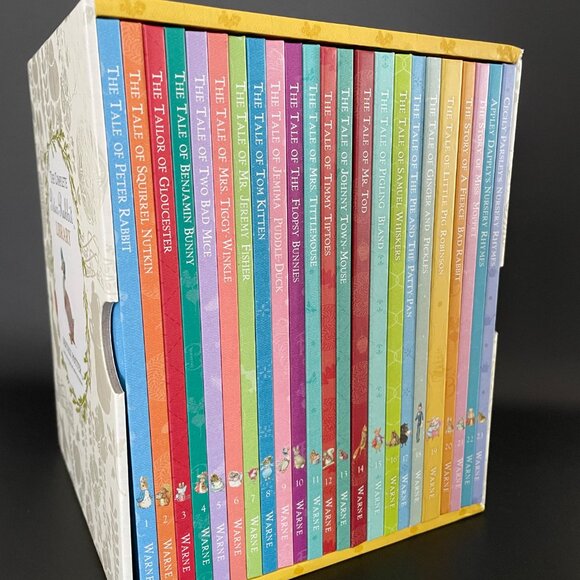 Complete Beatrix Potter Peter Rabbit Library 23 Book Boxed Set - Picture 3 of 4